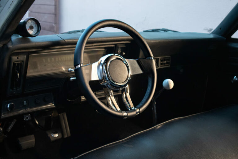 Installing a Flaming River Steering Column in a TKX-swapped 1969 Nova