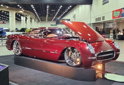 Gasser Style, Full Custom 1955 Chevy Muscle Car