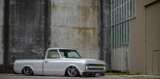 02 1971 Chevrolet C10 Slammed Side Profile