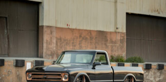 02 Modified 1967 Chevy C10 Pickup Front Angle