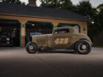 01 Vintage 1932 Ford three window highboy coupe with a 4 inch top chop