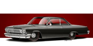 1962 chevy bel air rendering