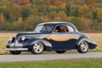 02 side view of blue 1939 buick coupe