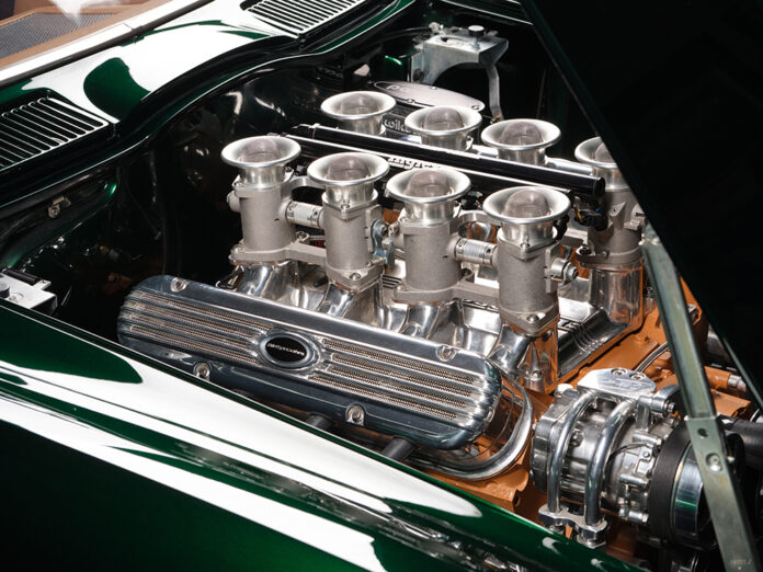 C2 Engine Bay 1966 Corvette is the Best of What a C2 Can be Made Into