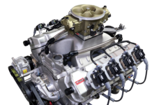 001 Fully assembled high performance Chevy big block with Brodix intake and MSD ignition coils