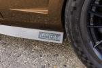 015 Illicit branding on the side skirt of a custom 1969 Camaro next to the rear wheel