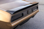 016 Carbon fiber rear spoiler on a 1969 Camaro blending modern design with classic styling