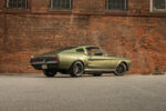 05 1967 Ford Mustang Fastback rear view louvered vents modern wheels Michelin Pilot Sport tires restomod style