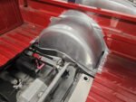 07 Fabricated fuel cell mount and metal flooring added in Chevy OBS truck bed