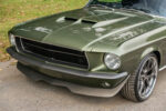 09 1967 Ford Mustang Fastback hood detail vented dual scoops sleek body lines