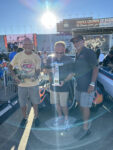09 Proud award recipients with their classic flame painted Ford truck at the Triple Crown Truck Show
