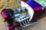 11 1932 Ford Roadster Chrysler FirePower HEMI V8 engine with dual carburetors and polished chrome detailing