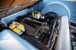 14 1955 Chevy under bed view showing custom suspension and dual batteries