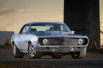 004 1969 Chevy Camaro’s side profile flaunts sleek body lines and integrated side vents for a timeless muscle car look