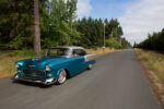 01 Teal and white 1955 Chevy Bel Air by marina