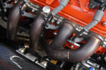 013 1969 Chevrolet Camaro American Racing headers paired with MSD spark plug wires for improved exhaust flow and performance