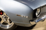019 1969 Chevy Camaro with rear chrome bumper and spoiler completing muscle car styling