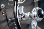 13 1936 Ford steering column polished chrome turn signal lever classic vintage hot rod details