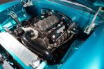 14 Classic Chevy Bel Air custom interior white leather seats