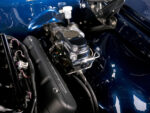 009 1966 Chevy Chevelle blue engine bay chrome brake booster custom wiring modern upgrade