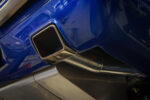 013 1969 Chevy Camaro custom square exhaust tips in polished chrome finish