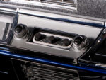 015 1966 Chevy Chevelle retro air conditioning controls with chrome details and modern functionality