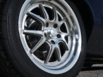 016 1966 Chevy Chevelle custom chrome wheels with performance tires and upgraded disc brakes
