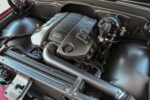 04 Engine bay of the 1967 Chevy C10 featuring a modern LS V8 engine with Wilwood brake components