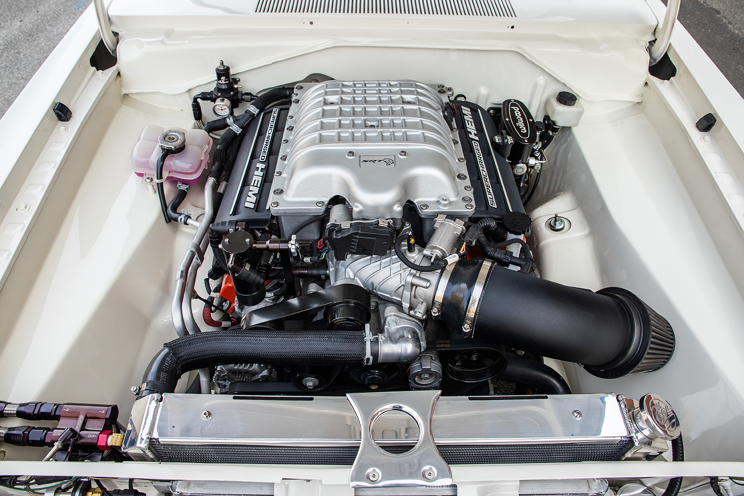 10 1968 Plymouth Valiant performance exhaust underbody view