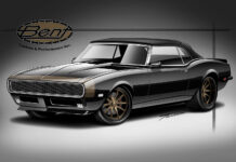 001 1968 camaro convertible rendering