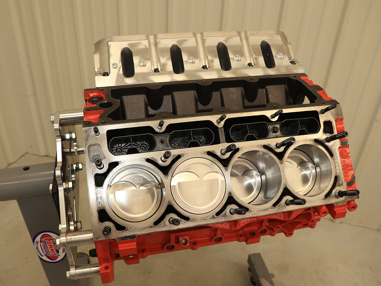 001 LS engine rotating assembly forged pistons short block assembly