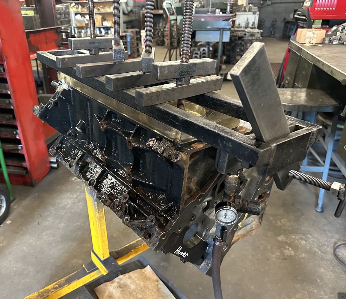 004 LS3 engine block honing precision machined cylinders perfect alignment performance restoration build