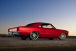 005 1966 Chevelle rear aggressive stance drag radials custom diffuser
