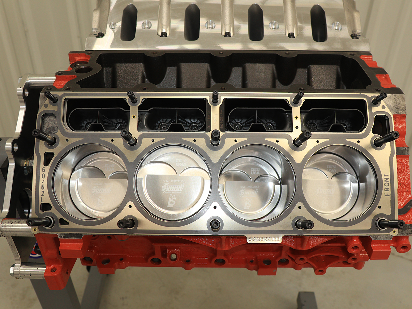 005 LS engine MLS head gasket install high compression build