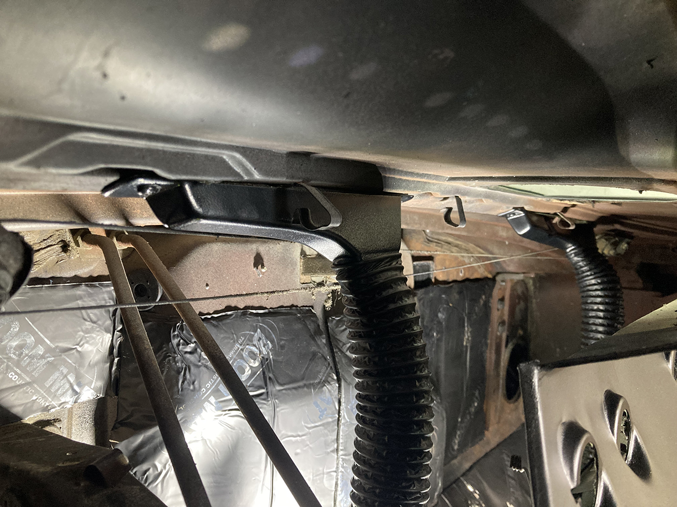 007 Under dash defrost vent installation for Vintage Air AC system