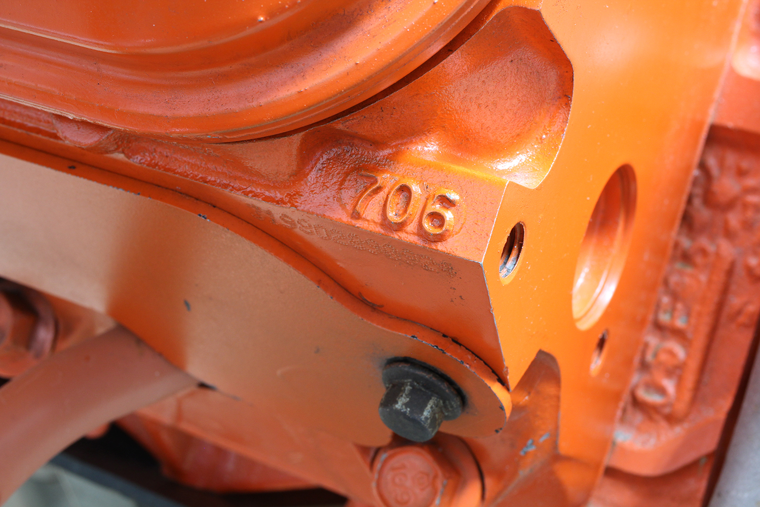 008 LS engine block 706 casting number cylinder head identification