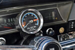 011 1967 Chevrolet Nova SS with aftermarket Sun Super Tach on dash highlighting its racing inspired interior