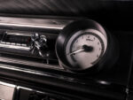 014 1965 Chevrolet Impala SS RPM gauge close up retro styling with modern performance monitoring