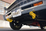014 1967 Chevrolet Nova SS front end with yellow tow hooks USA 1 plate and detailed undercarriage restoration