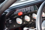 015 1961 Chevrolet Impala race gauges with carbon fiber panel AutoMeter dials and factory speedometer for performance monitoring