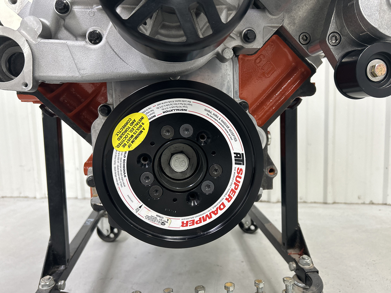 021 ATI Super Damper LS harmonic balancer NHRA SFI approved crank pulley