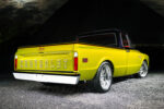 04 1968 Chevrolet C10 rear view with bold CHEVROLET tailgate lettering and chrome bumper