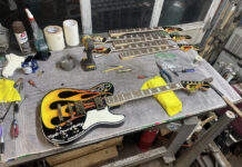 1 rodding around triple crown rodding guitars