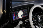 10 1957 Chevy truck high tech cockpit digital dash paddle shifters custom driver layout
