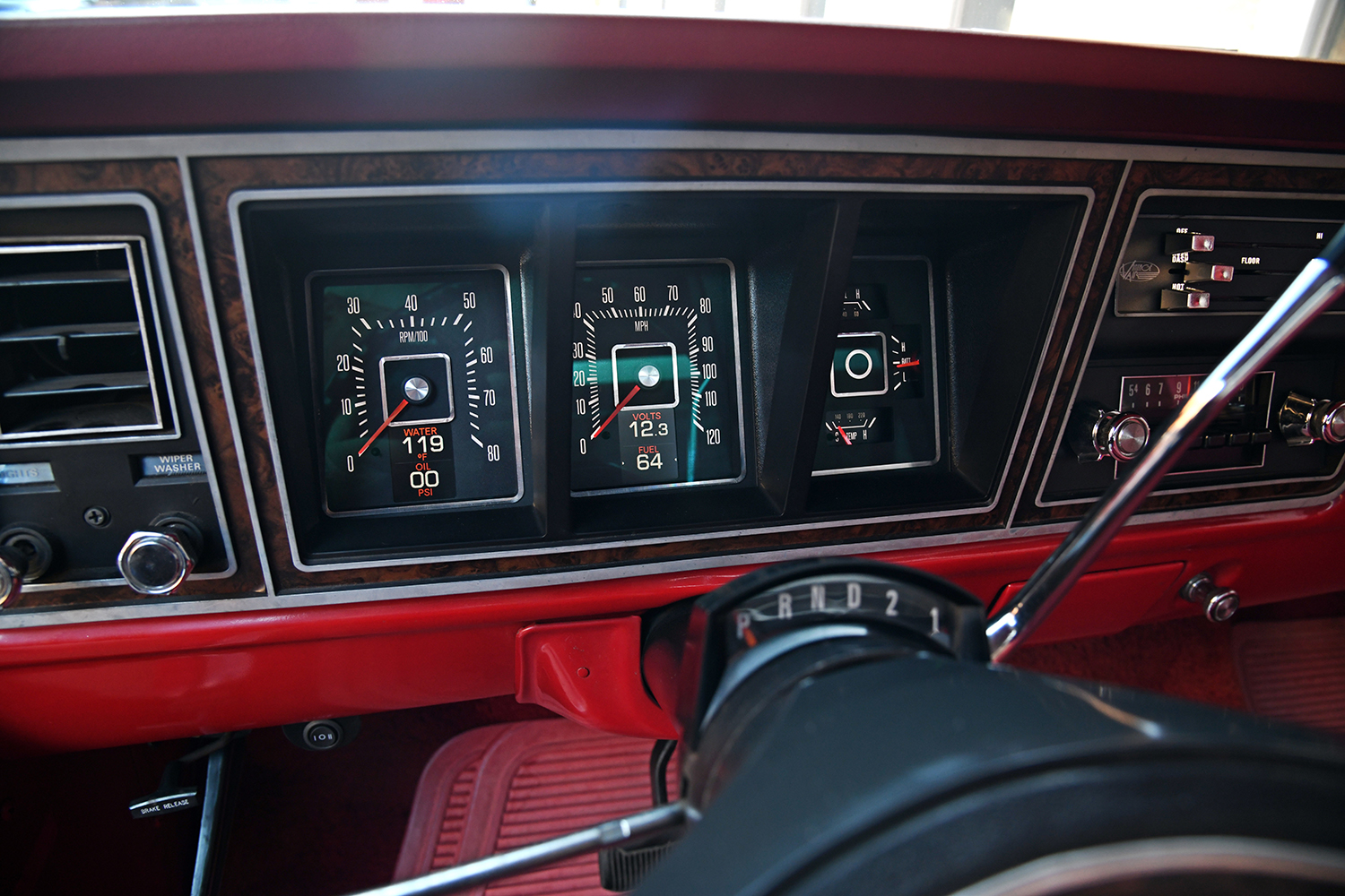 10 1976 Ford F 150 gauge cluster analog dials factory dash nostalgic look