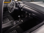 12 1957 Chevy Cameo dash modernized black leather billet steering wheel classic gauges