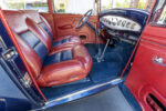 13 1932 Ford Tudor custom red and blue leather interior with bucket seating