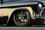 14 1957 Chevy truck deep dish wheels Michelin tires carbon fiber fender trim