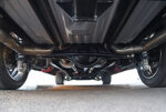 14 1976 Ford F 150 rear suspension coilovers custom exhaust undercarriage setup