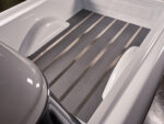 15 1957 Cameo bed wood floor stainless strips high end restoration